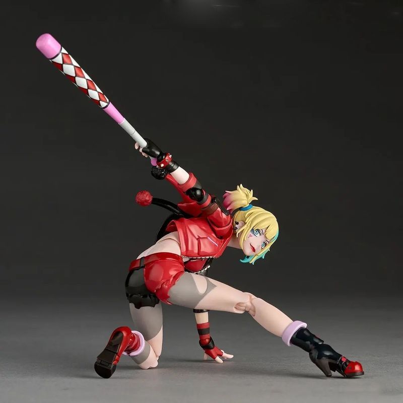 X Task Force ทีมฆ่าตัวตาย Harley Quinn Harley Quinn เทคโนโลยีล้อ Joint Movable ชุดตกแต่งรูป