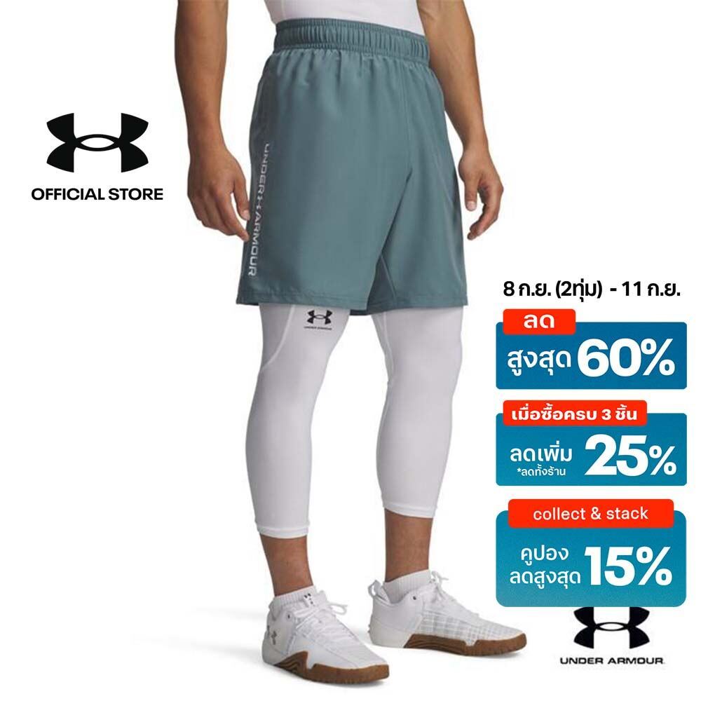 Under Armour กางเกงขาสั้นสำหรับผู้ชาย UA Tech™ Woven Wordmark