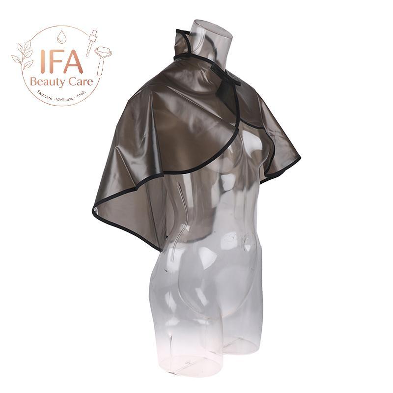 IFA ตัดผมคอปก Cape ตัดผมผ้า Hairdressing Hair Dye Gown ผม Cape เครื่องมือดี