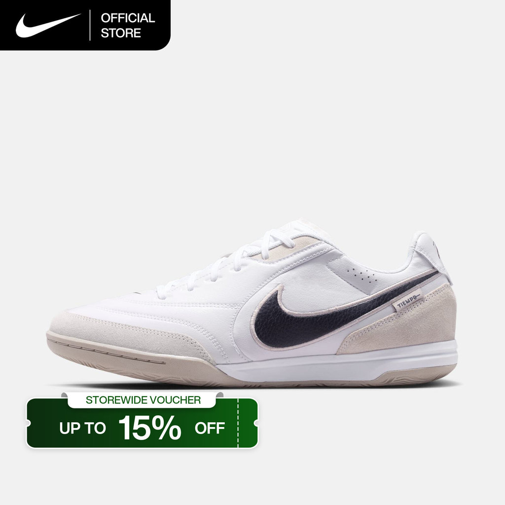 Nike Men's Tiempo Streetgato Indoor/Court Low-Top Soccer Shoes - White [HQ7017-101]