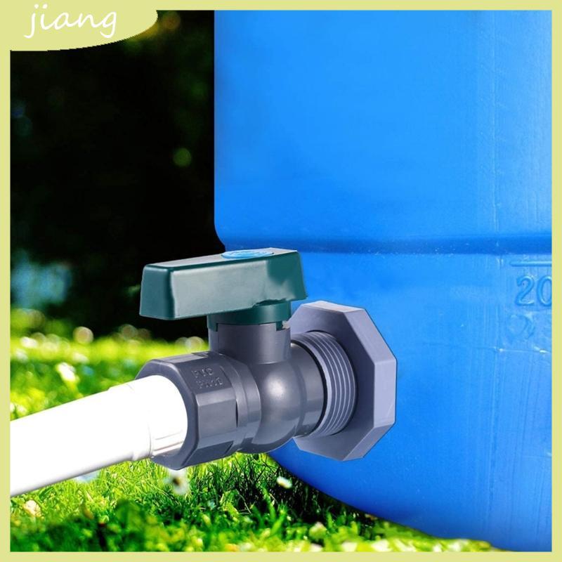 JN 3 4 นิ้ว Rain Bucket Faucet Garden Supplies PVC Garden Divter Water Container