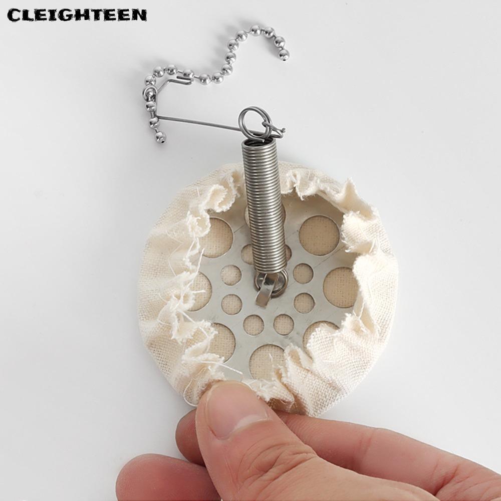 CLEIGHTEEN 10 ชิ้นผ้าเปลี่ยนกรอง, Beige Cotton Balance Syphon เครื่องชงกาแฟ, Hot Filtered Coffee Vac