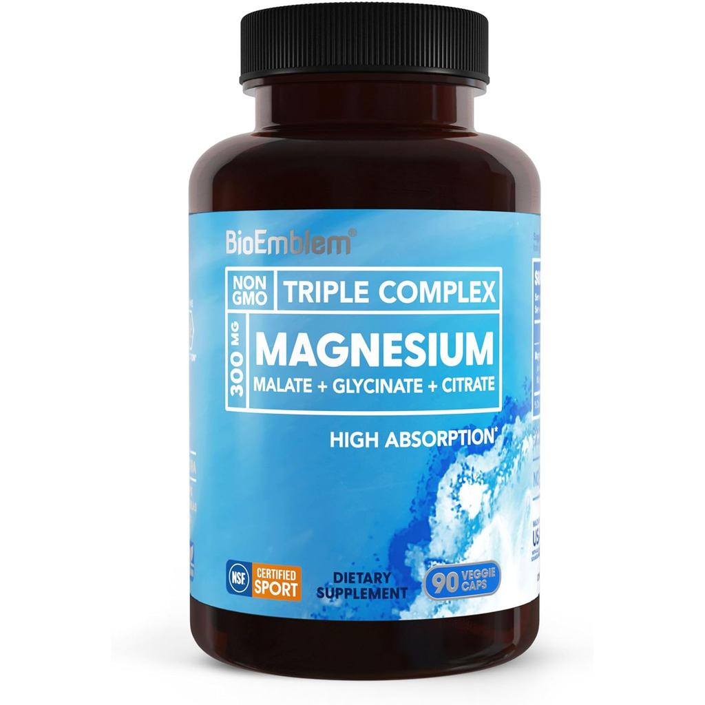 Biblem Magnesium Glycinate Complex, 300 มก. ต่อเสิร์ฟ, 90 แคปซูล FQ5I