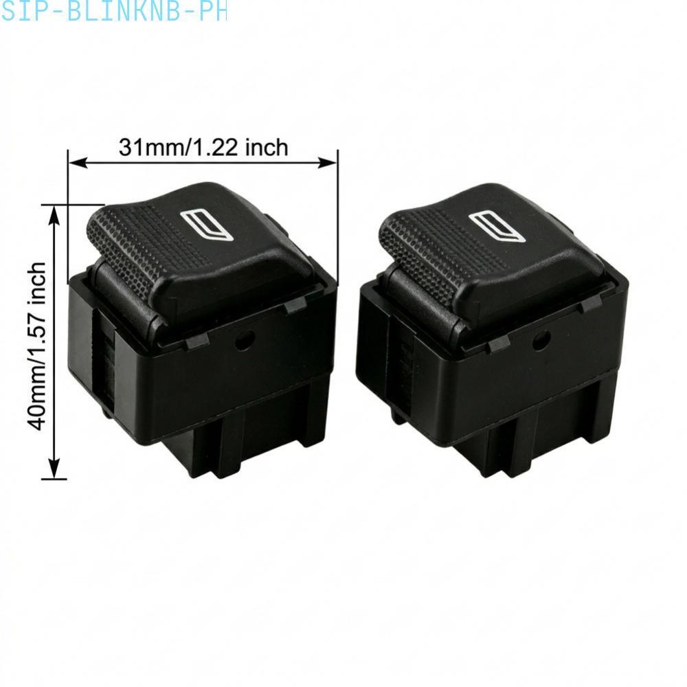 สวิตช์หน้าต่าง ABS 2 ชิ้น 6X0959855B สําหรับที่นั่งสําหรับ Ibiza 6K1 และสําหรับโปโล 6N2