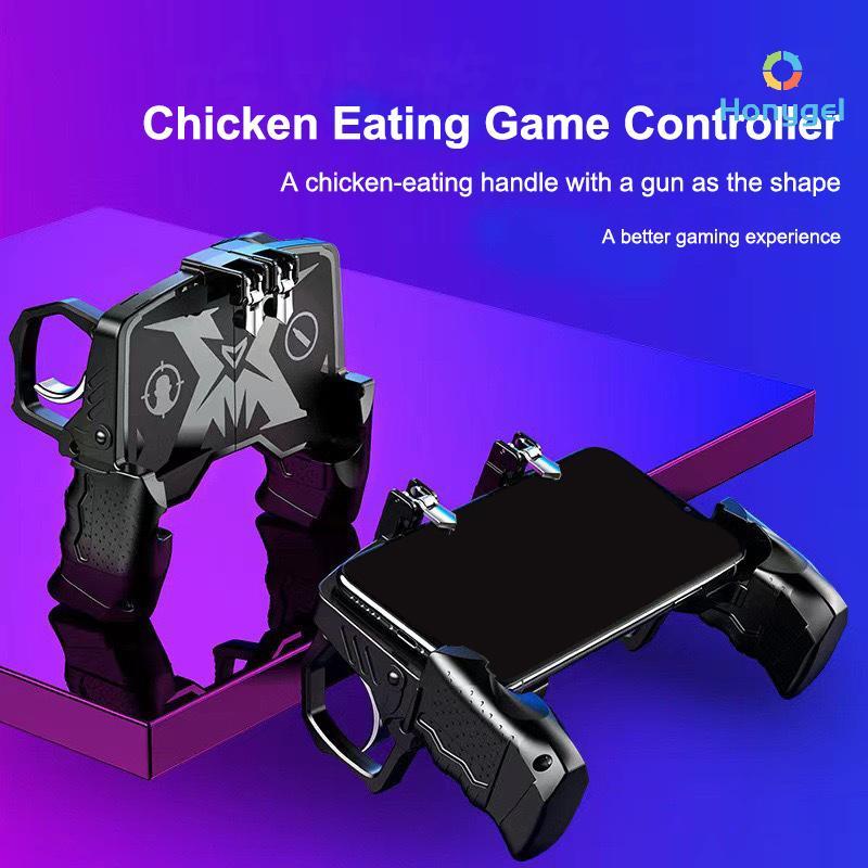{Honyge1} K21 Game Handle PUBG Mobile Phone Gamepad Joysti L1 R1 Trigger Game Shooter Controller ใหม