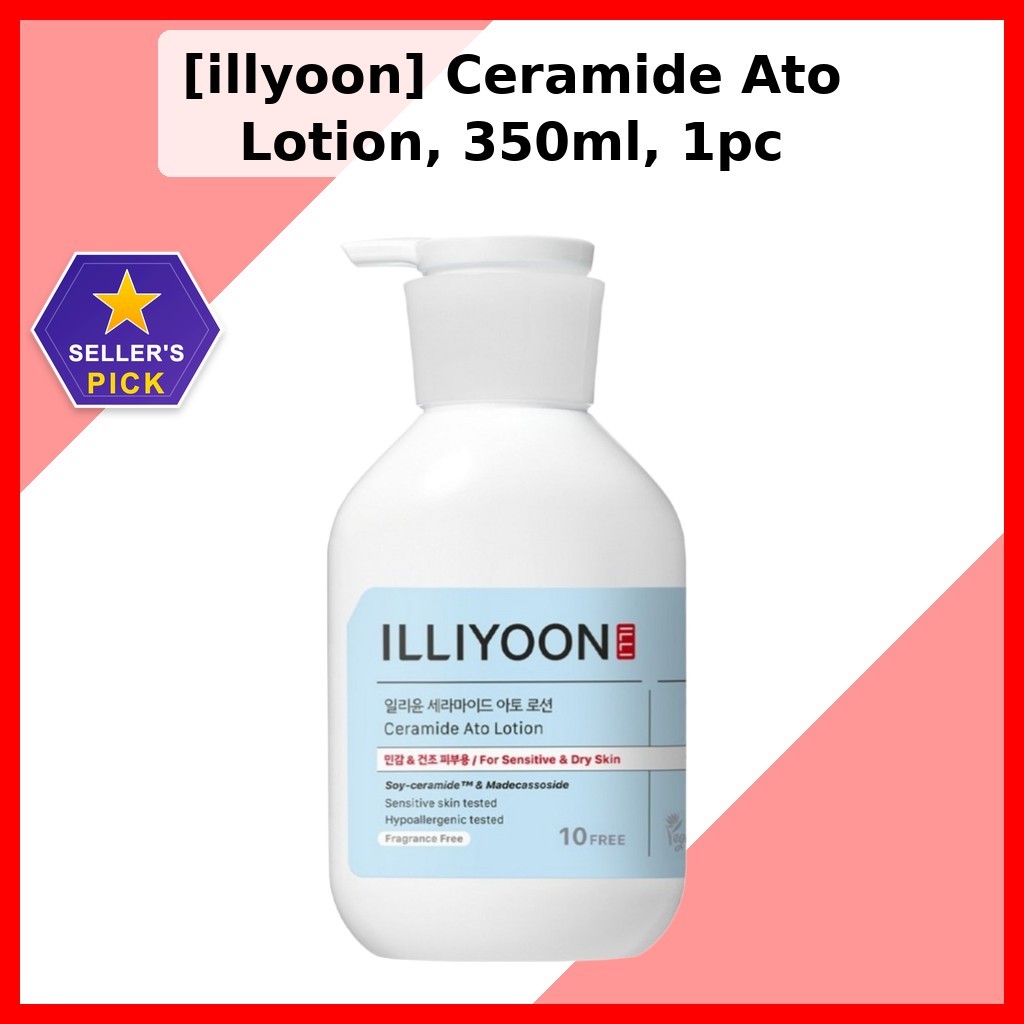[illyoon] Ceramide Ato Lotion, 350ml, 1pc / Korean Ceramide Lotion / Deep Moisture / ของแท้ 100% by 