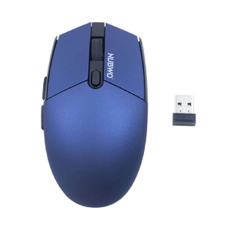 NUBWO เมาส์ไร้สาย รุ่น NMB-014 สีน้ำเงิน