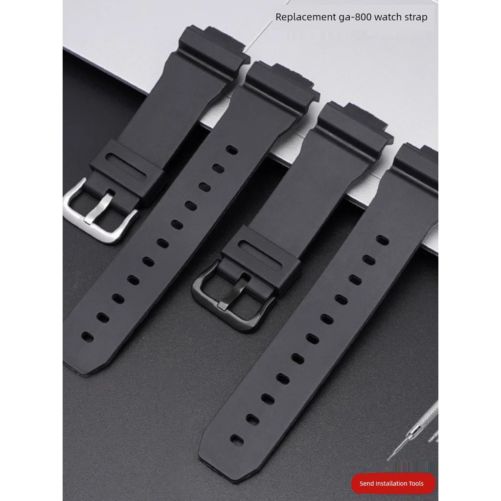 นาฬิกา ผู้ชาย seiko ของแทั นาฬิกาผู้หญิง อุปกรณ์เสริมสายนาฬิกา Casio GMA-B800/ga800/GBA-800g-shock