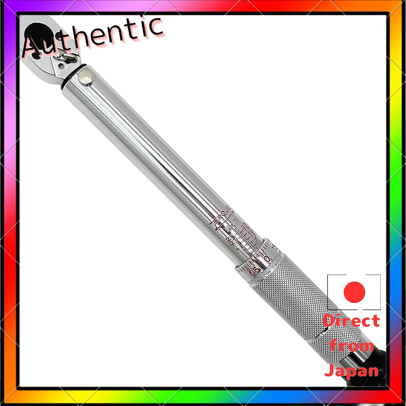 E-Value Preset Torque Wrench with 9.5mm (3/8 inch) or 12.7mm (1/2 inch) Drive Size, Adjustable Torqu