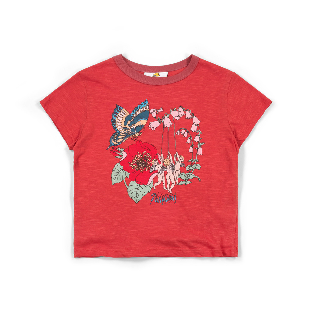 Baby Tee Lechava Faded Red Thanksinsomnia Girls