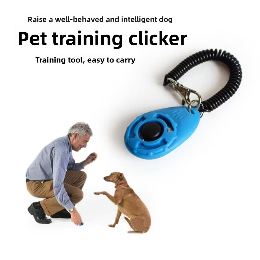ตัวคลิกฝึกสุนัข อุปกรณ์ฝึกสัตว์เลี้ยง Clicker สำหรับฝึกสุนัข