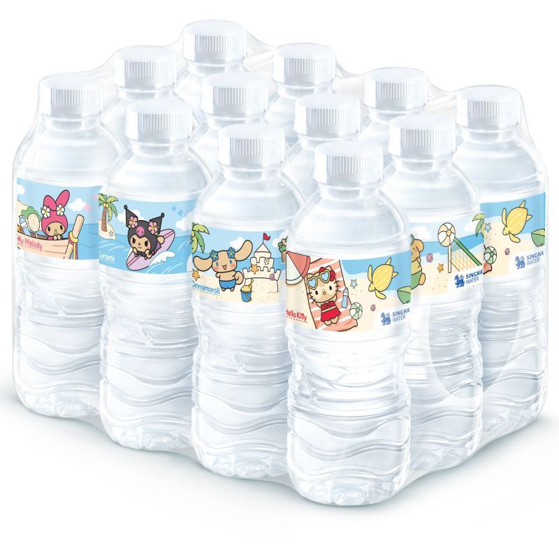 สิงห์น้ำดื่ม 330มล.แพค 12 Singha Water 330ml. Pack 12