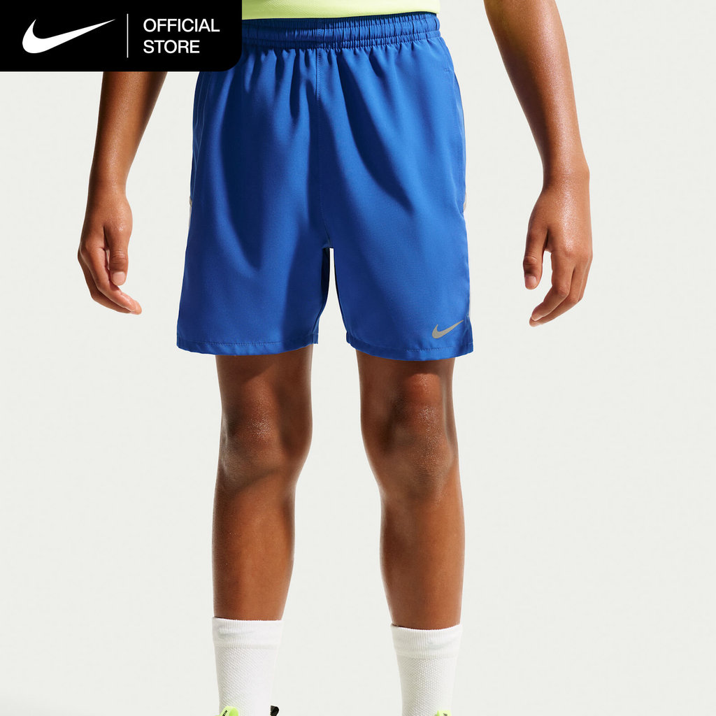 Nike Dri-FIT Big Kids' Miler Training Shorts - Game Royal [IF2428-480]