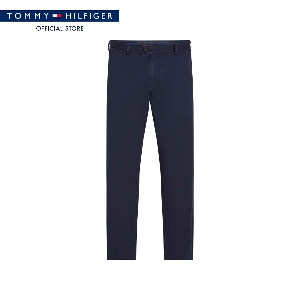 Tommy Hilfiger กางเกง ผู้ชาย รุ่น MW0MW41295 C1G - สีน้ำเงิน ทรง Wide