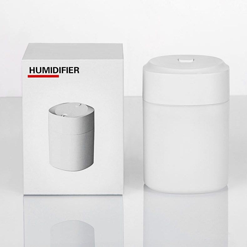 Spot Goods#2025New Colorful Mini Humidifier Desktop Car Home Air Humidifier jj08