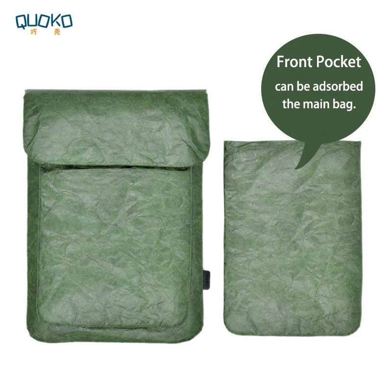 ฝาครอบกระเป๋าแล็ปท็อปสูตรกระดาษไฟเบอร์ สองชั้น ความจุสูง เหมาะสำหรับThinkpad X1 Carbon/Yoga/T480S/T4