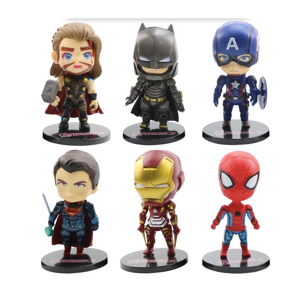 โมเดลตัวละคร Odd 6 Avenger Marvel - Superhero squad ขนาด 10cm - รุ่น 2