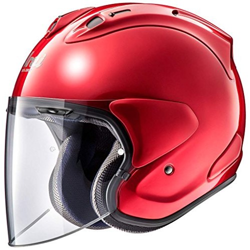 Arai motorcycle helmet Jet VZ-RAM Calm Red 54cm