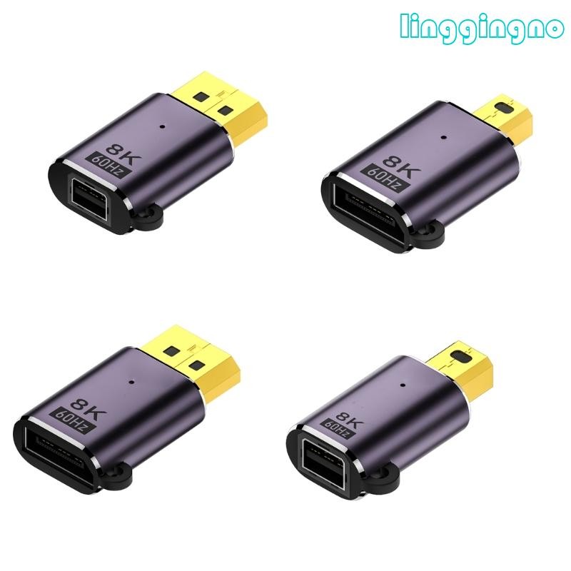 RR อะแดปเตอร์ขนาดเล็กแบบสองทิศทาง 32Gbps รองรับ 8K60Hz 7680x4320