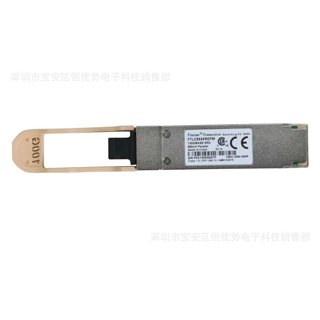 QSFP28 100G Transceiver Finisar Optical Module FTLC9559REPM Optical Fiber Transceiver