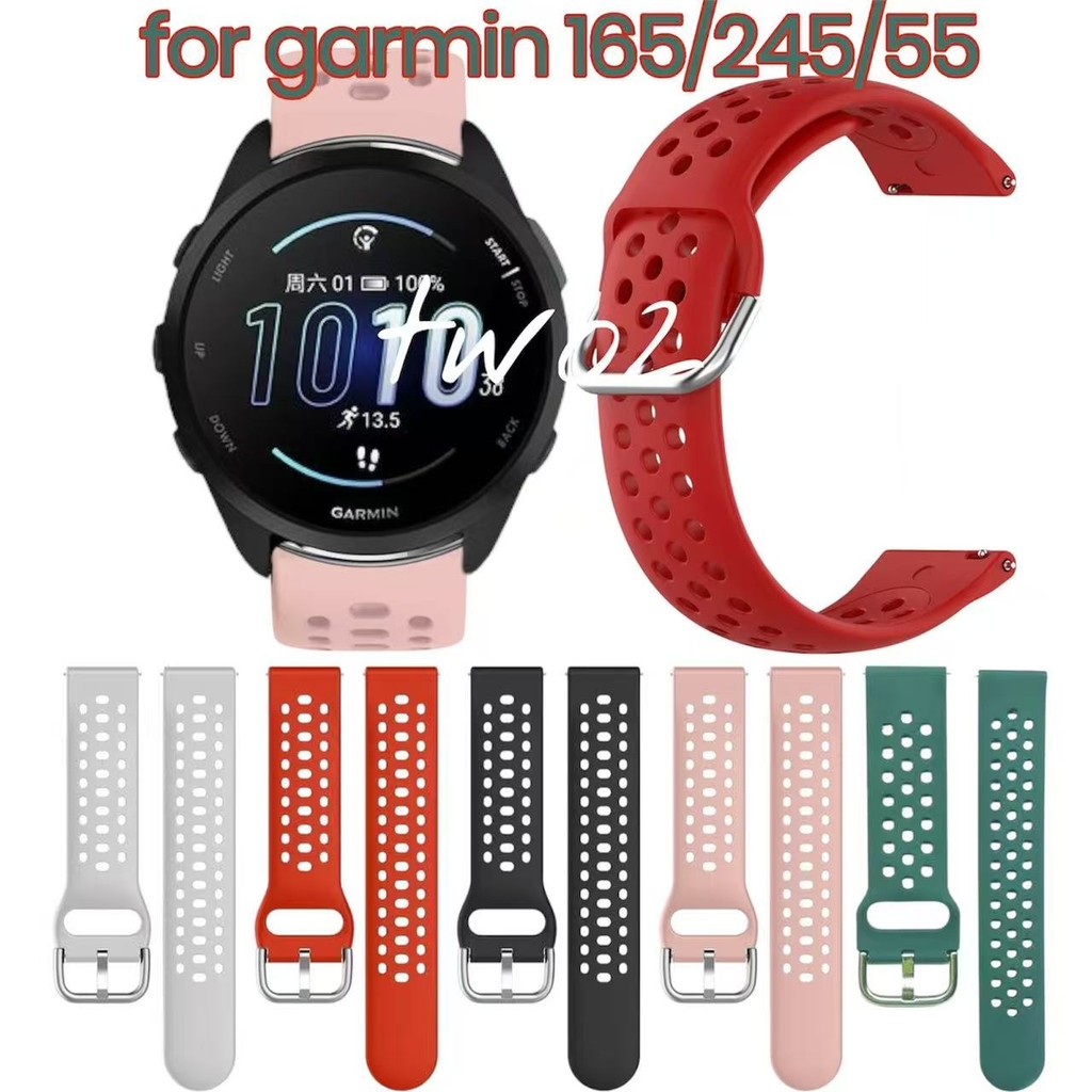 สายนาฬิกาGarmin 55/245/245music/165/255/158/venu2/venusq2/venu3/active5/vivoactive3/active6