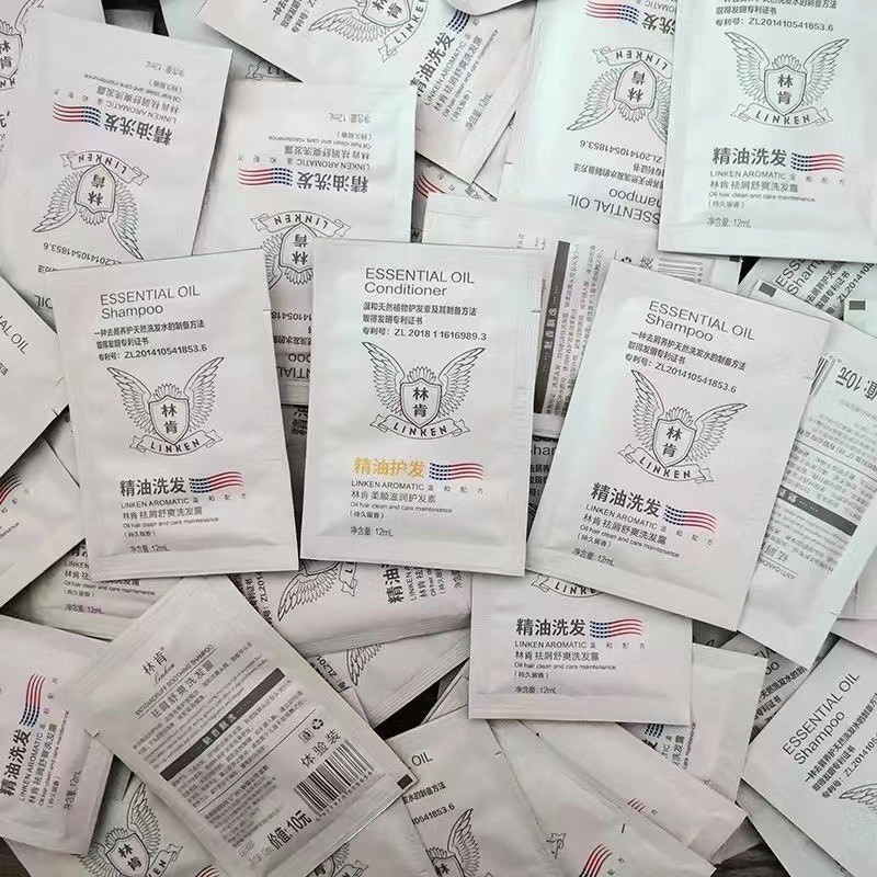 Bagged Shampoo Conditioner 12g Sample Shop Hotel Bath One Box 980 Travel Portable ง่ายต่อการใช้ 25.9