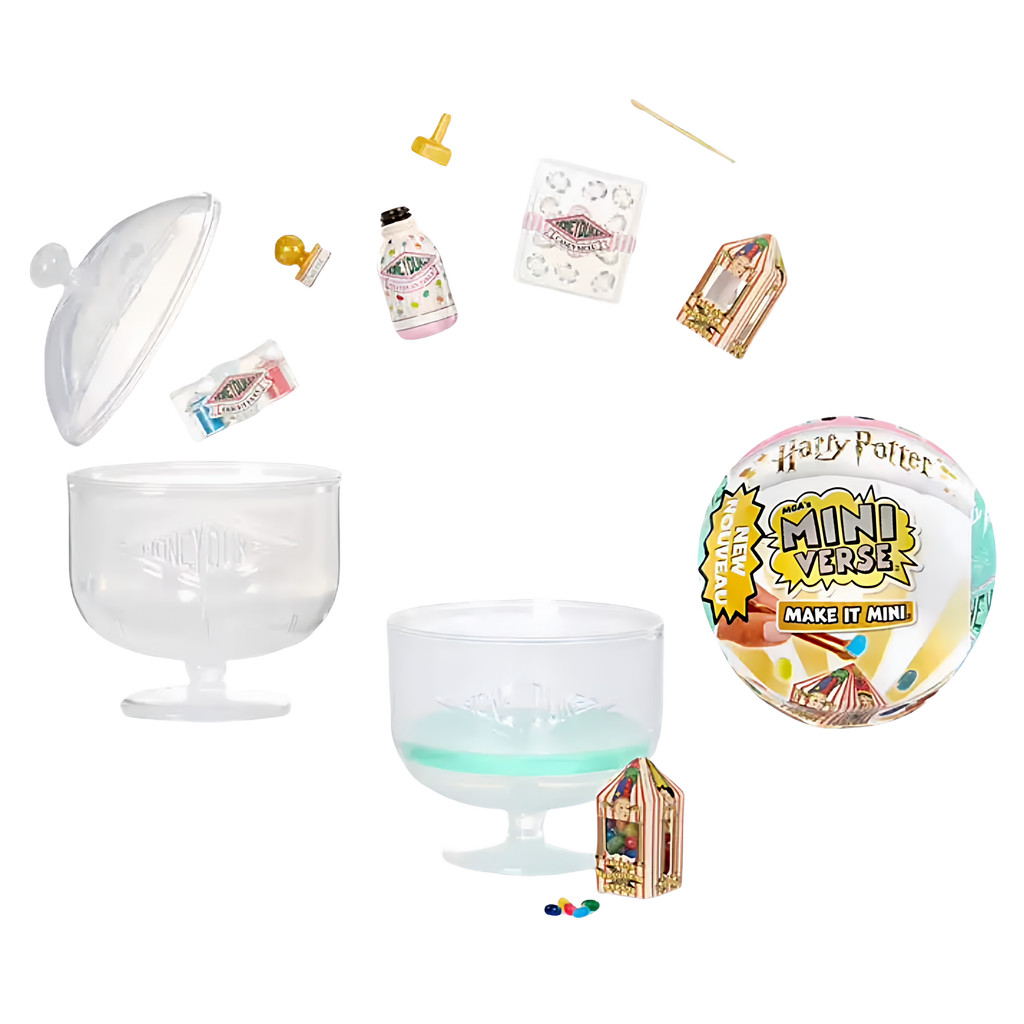 Miniverse Harry Potter Candy Ball ยืนยัน - DIY Handmade Food Play Miniature Magic Potion Blind Ball,