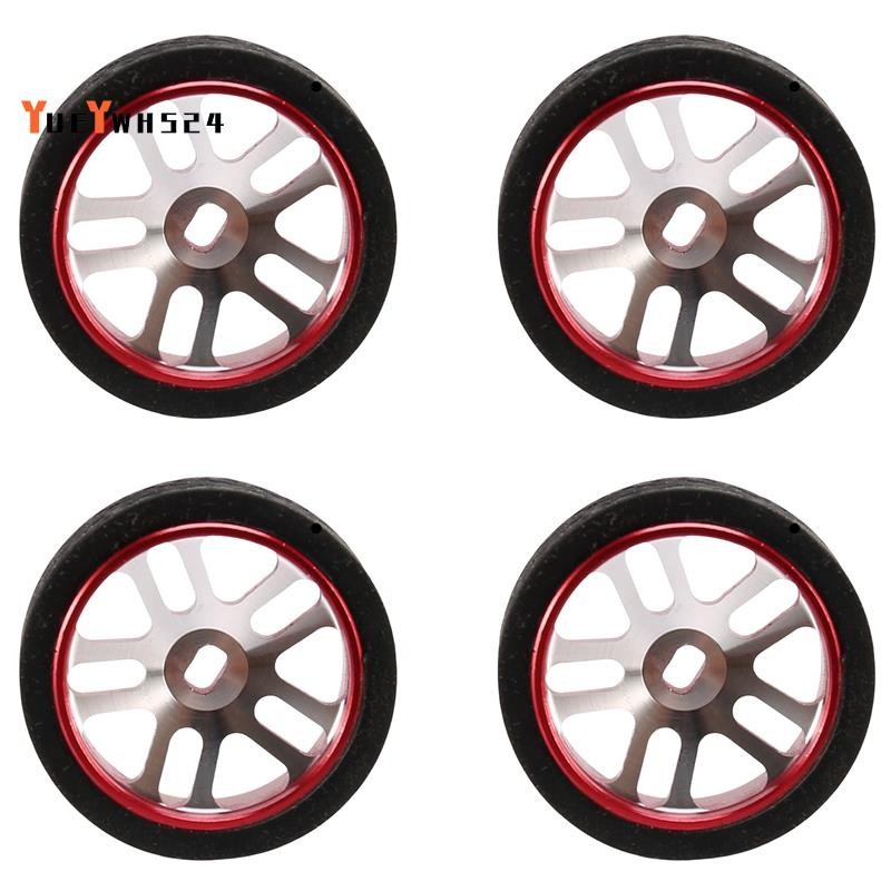 [ขายดีที่สุดY4]4 ชิ้นRCยางรถยนต์และล้อสําหรับK969 K989 K999 P929 Iw04M Iw02 Rm02 Rm03 Dgawd Mini-Z R