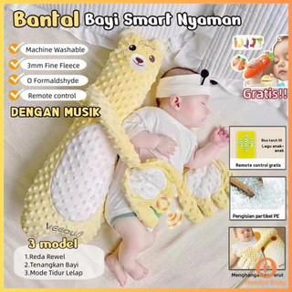 [Pengiriman Jakarta] Baby Soothing Sleeping Doll-FREE Bayi Anti-startle Doll Bantal Pintar Penepuk Otomatis + Remote Control 3 IN 1 50 lagu anak-anak Mainan Penenang Bayi Pat-to-Sleep 3 Mode Getaran Penenang+Hangatkan Perut Cegah Kembung Bantal Tidur Bayi