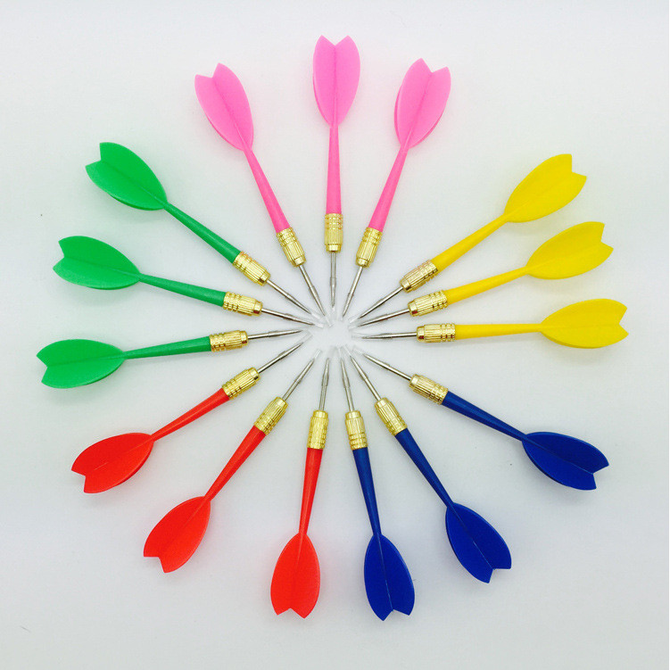 สี Dart เข็ม Dart Board Dart Board Dart Board Dart เป้าหมายเข็ม 6g18g เด็กบอลลูน-ทนทองแดง-plated เข็