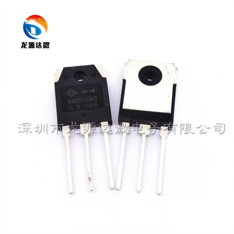 เครื่องเชื่อมไฟฟ้าที่ใช้กันทั่วไป MM80FU040 หลอดเรียงกระแส MM80FU040PC ใหม่เดิม 80A/400V