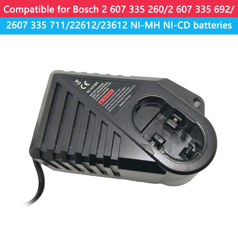 AL1411DV เปลี่ยนสําหรับ BOSCH สว่านไฟฟ้า 7.2V 9.6V 12V 14.4V 18V GSR7.2 GSR9.6 GSR12 GSR14.4