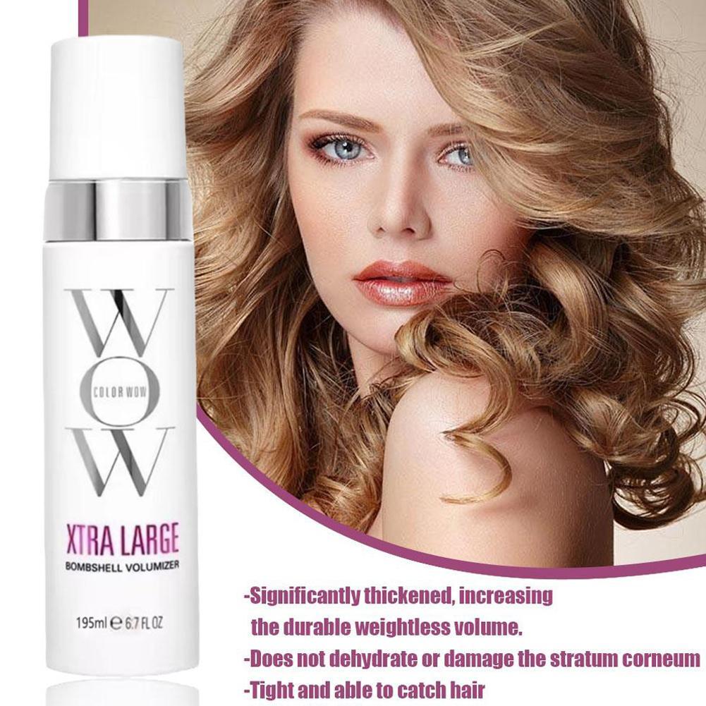 ปริมาณผมหนาจัดแต่งทรงผมป้องกันความร้อนโฟมผลิตภัณฑ์Dinning Root Hair V6G2 Hair Anti-Frizz