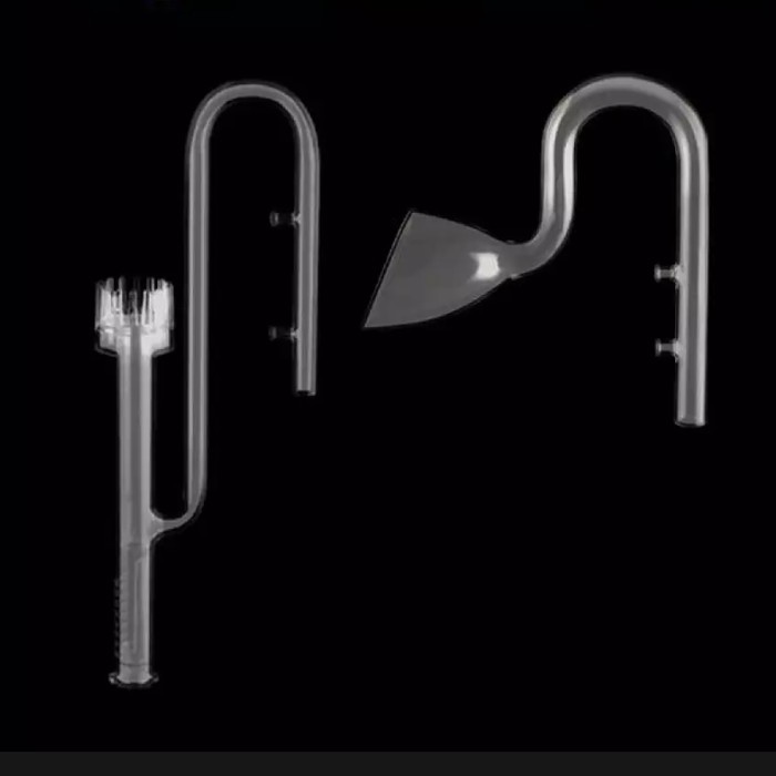 ท่อลิลลี่แก้ว Skimmer และ Outflow ท่อตู้ปลาแก้ว