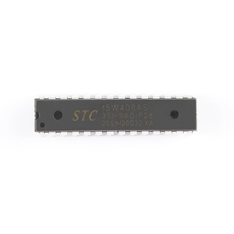 STC15W408AS-35I-SKDIP28 Enhanced 1T 8051 Microcontroller MCU ยี่ห้อใหม่