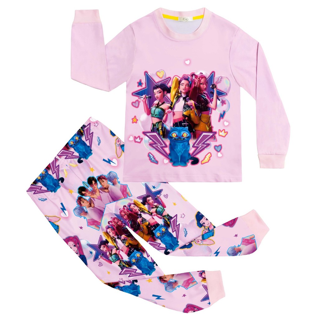 ชุดนอนแขนยาวสำหรับเด็ก พิมพ์ลายมด สไตล์น่ารัก พร้อมเสื่อนอนNightgown - รูปที่ 2