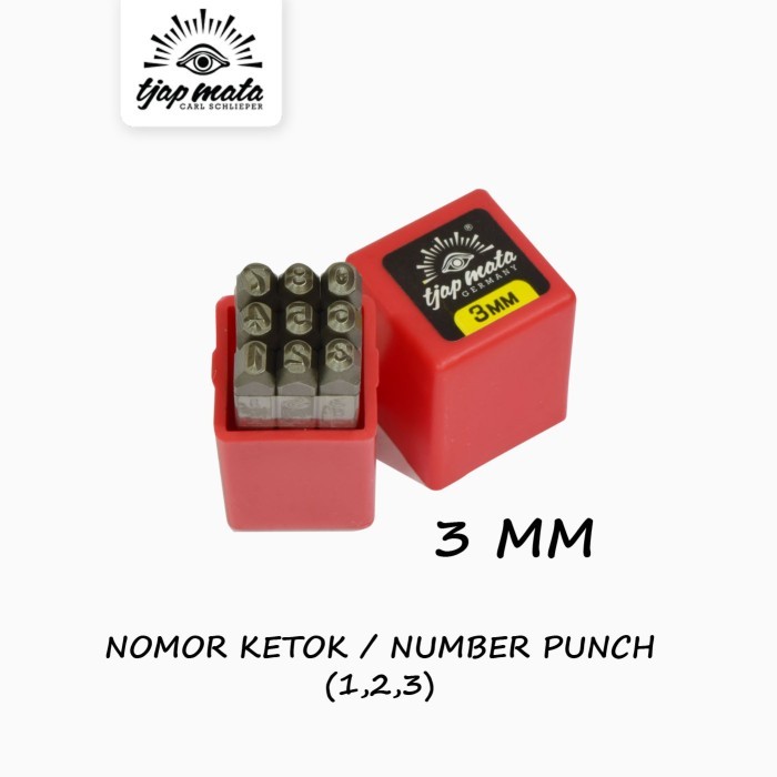 TJAP MATA / CAP MATA Number / Number Punch / Number Punch 3 MM
