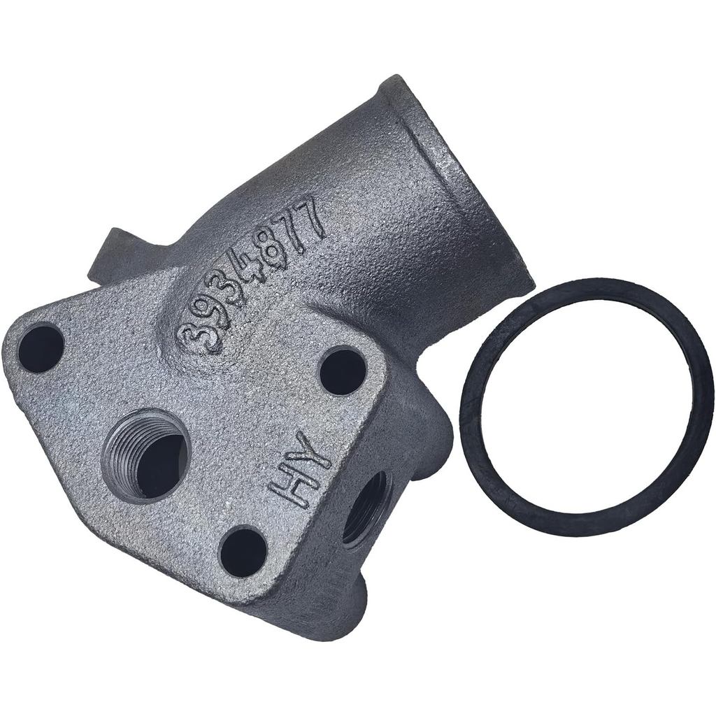 3934877 3934876 3906697 การเชื่อมต่อการเปลี่ยนข้อศอกน้ําเข้าสําหรับ Cummins 4bt 6bt B-Series