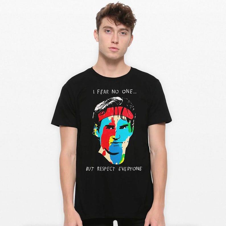 เสื้อยืดRoger Federer สำหรับทั้งผู้ชายและผู้หญิง