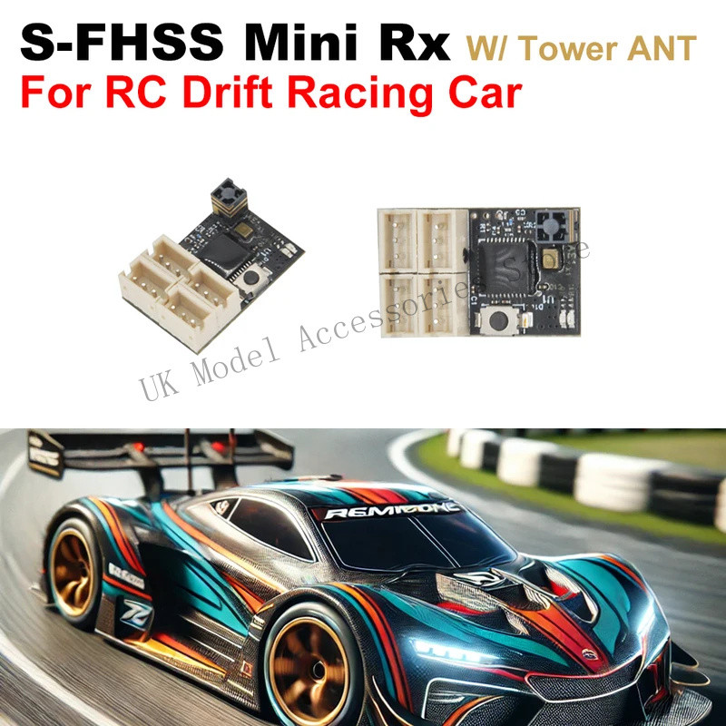 FUTABA SFHSS HV Mini Drift รถตัวรับสัญญาณ MR4SM Tower เสาอากาศ 6.8ms ความเร็วสูง SBUS สําหรับ 10PX 7