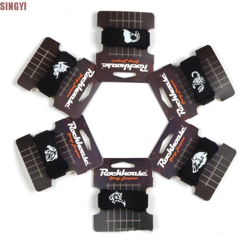 SINGYI กีตาร์ Beam เทป, สายกีตาร์เสียง Damper Fret Wrap กีตาร์, กีตาร์ Fret Wrap ติดตั้งง่ายห่อกําจั