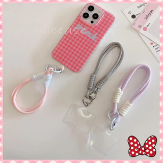 DIY Phone Straps สายรัดโทรศัพท์มือถือ เสายคล้องโทรศัพท์ ชือกคล้องโทรศัพท์มือถือ เชือกคล้องโทรศัพท์ โซ่โทรศัพท์ Lanyard