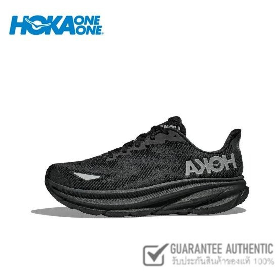 HOKA ONE ONE Clifton 9 สีดํา สินค้าของแท้ 7QRD