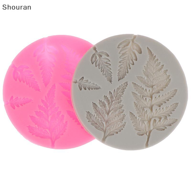 (niangben888) แม่พิมพ์ตกแต่งซิลิโคนใบไม้ฟิลเลอร์ดอกไม้เค้ก Sugarpaste Candy Clay Mould [ใหม่]