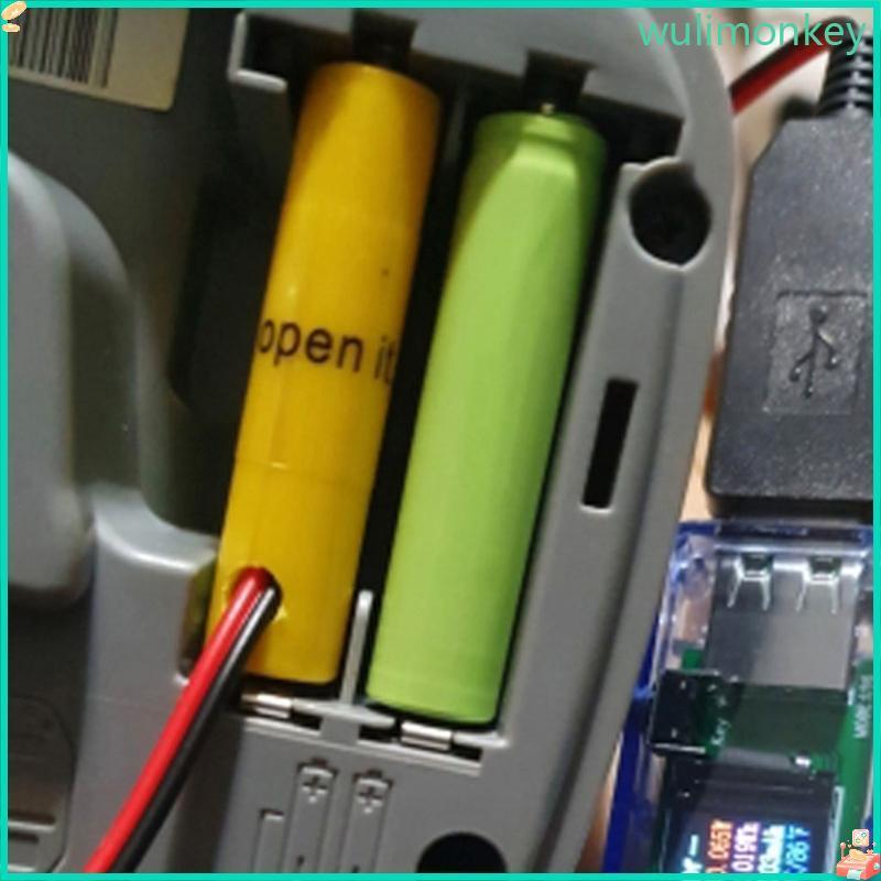 WU 3V-12V ปรับได้ 3in1 2AAA + AA Eliminators เปลี่ยน 2-8pcs 1 5V แบตเตอรี่