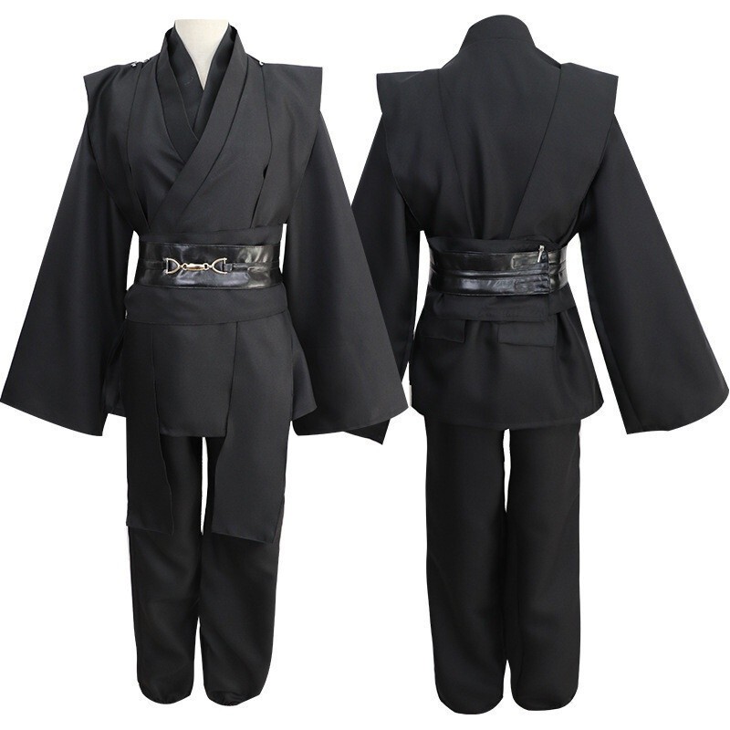 Star Wars cos Jedi Costume Black Jedi Anakin Star Wars Sith Costume Full Set