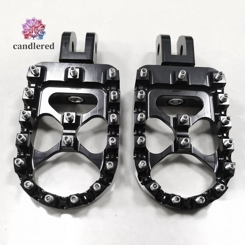Front MX Style Foot Peg Pedal for Fat Bob FXFBS 114 FXFB 107 Softail candlered