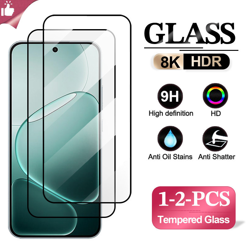 OPPO A6 Pro 5G 1-2 PCS กระจกนิรภัยสําหรับ OPPO Reno 14F 14 13 Pro 13F 12F 11F 8T 8Z 7Z 6Z 8 A80 A3 A