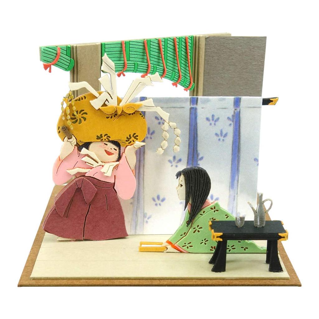 Sankei Studio Ghibli mini เรื่องราวของเจ้าหญิง Kaguya Girl และ Princess Kaguya Paper Craft MP07-107
