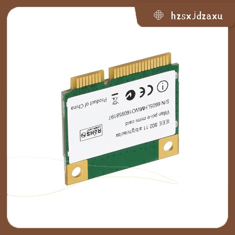 hzsxjdzaxu สําหรับ AX210HMW Mini PCI-E การ์ดเครือข่าย 6E อะแดปเตอร์ Wi-Fi ไร้สาย 5.3 สําหรับแล็ปท็อป